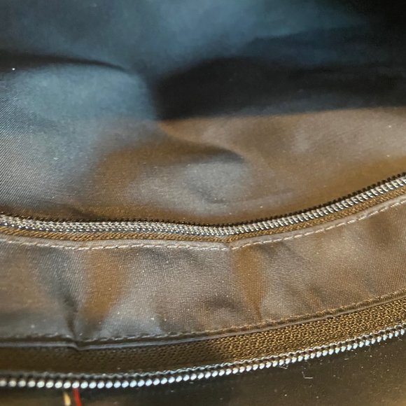 Lodis Black Leather Slim Laptop or Tablet Case/Tote - Picture 12 of 13